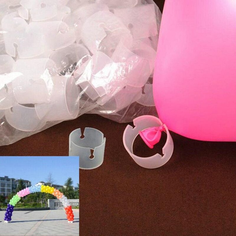 50pcs / lot Orbs Ŭ öƽ Ŭ 귡Ŷ   Ƽ ǰ ǳ Ŀ  Ŭ ǳ ġ/50pcs/lot Orbs Buckle Plastic Clip Bracket For Wedding Birthday Party Supplies Ball